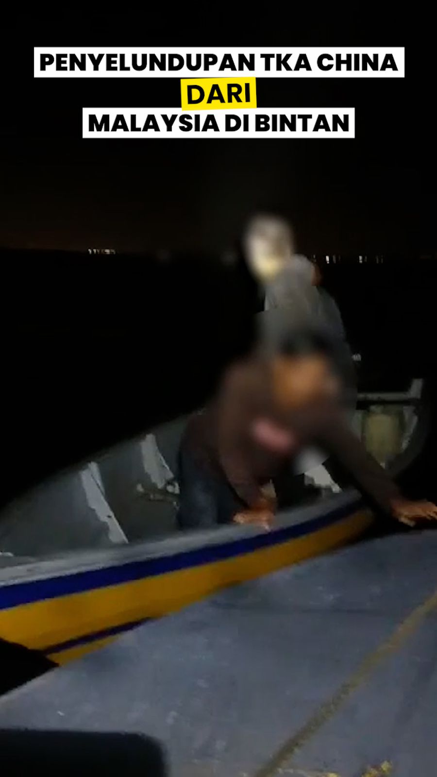 Video: Detik-detik Penggagalan Penyelundupan TKA China dari Malaysia di Bintan
