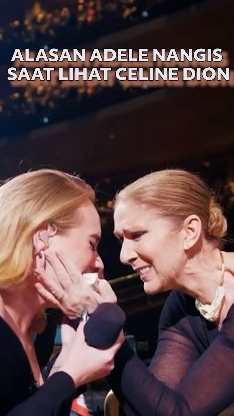 Video: Penyebab Adele Nangis saat Lihat Celine Dion Hadir di Konsernya