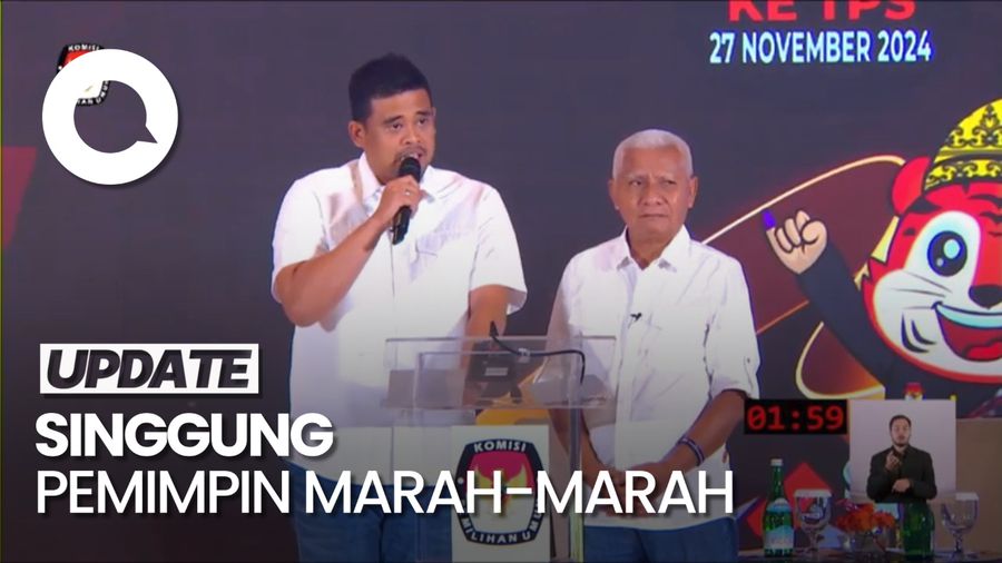 Video Bobby-Surya Tutup Debat: Singgung Pemimpin Suka Marah dan Arogan