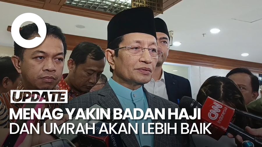 Video Menag Nasaruddin soal Badan Haji dan Umrah: Insyaallah Lebih Baik