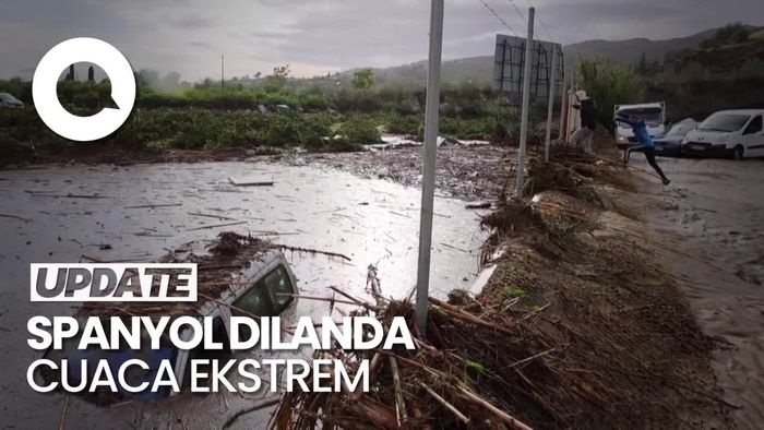 Video: 5 Orang Hilang Akibat Cuaca Ekstrem di Spanyol