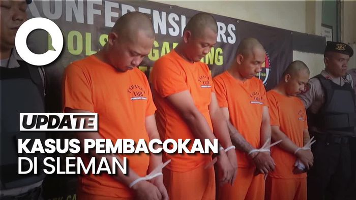 Video Nahas 2 Pemuda Hendak Tes CPNS Jadi Korban Pembacokan di Sleman