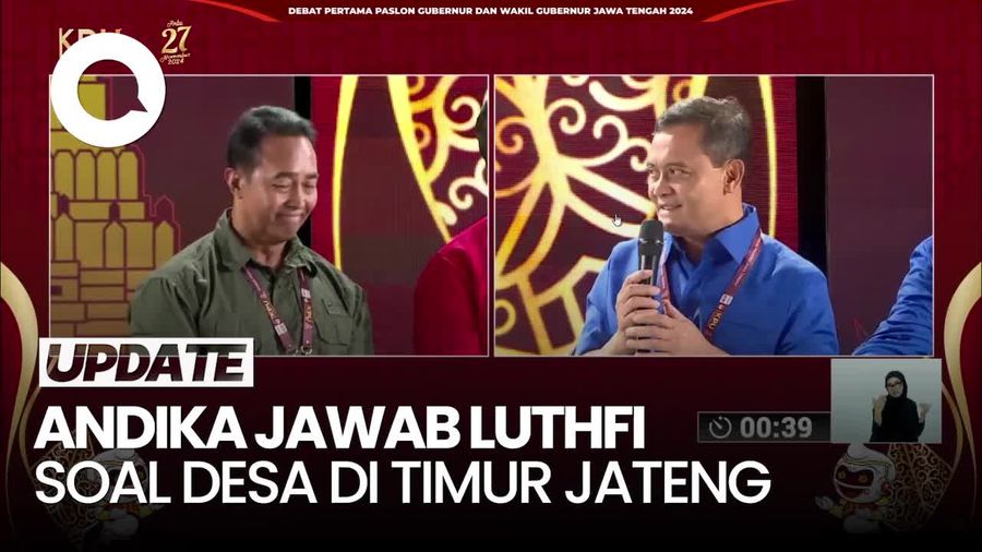 Video: Luthfi Sebut soal Desa di Timur Jateng, Andika Jawab Tak Terlalu Tahu