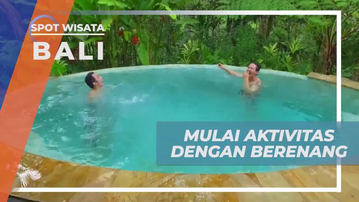 Mulai Aktivitas dengan Berenang di Ubud Bali