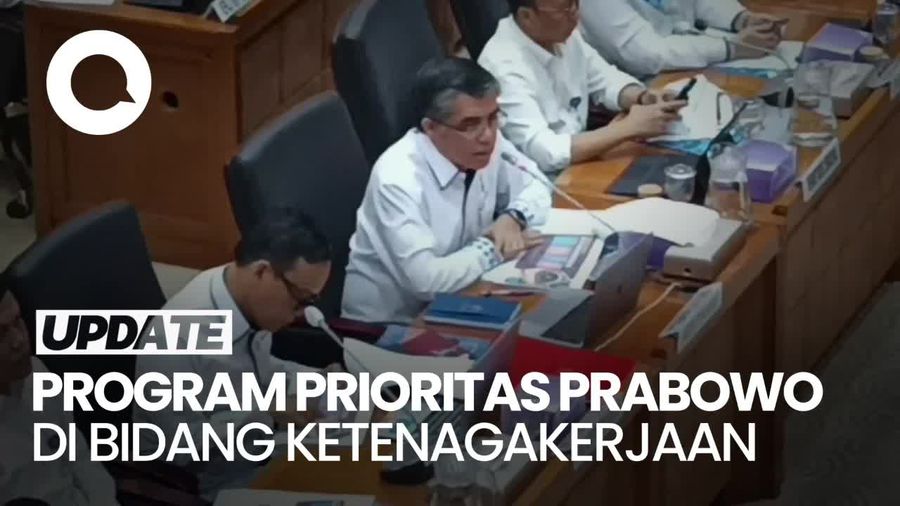 Video Menaker Ungkap Program Prioritas Prabowo: Tingkatkan Lapangan Kerja