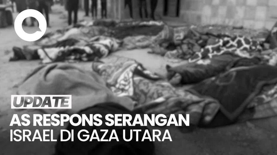 Video: AS soal Korban Tewas di Gaza Utara Nyaris 100 Orang: Mengerikan!