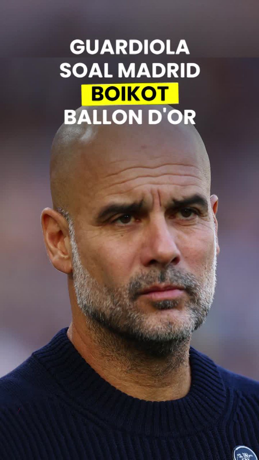Video Guardiola: Tak Masalah Jika Madrid Ogah Beri Selamat ke Rodri