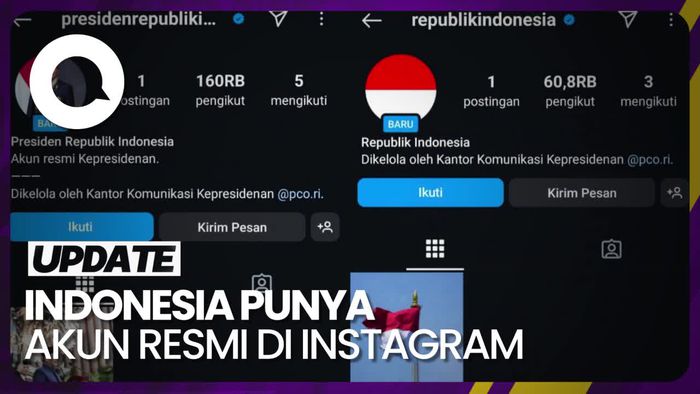 Video: Pertama Kalinya! Negara Indonesia Punya Akun Resmi di Instagram