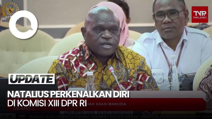 Video Perkenalan Diri Pigai di DPR: Saya Dulu Tukang Parkir, Sekarang Menteri