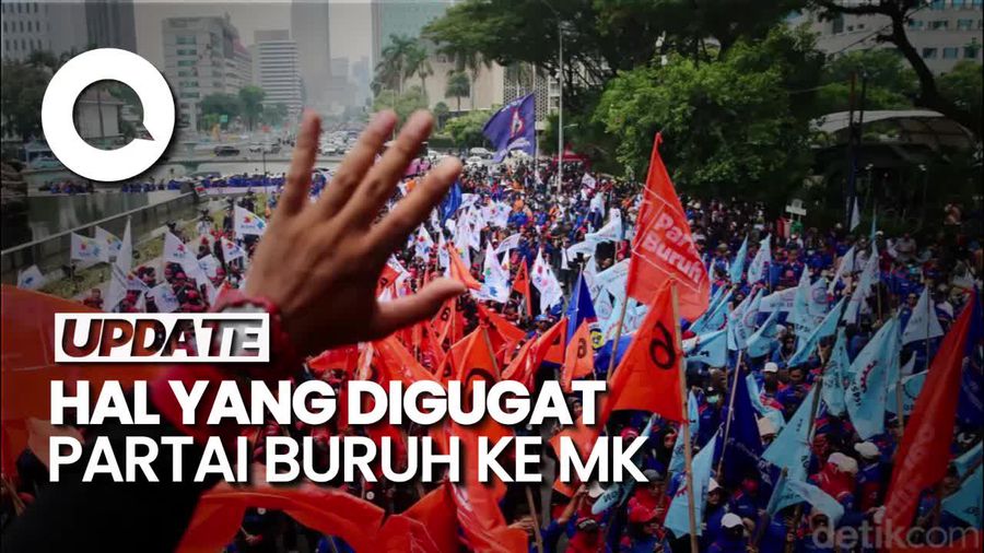 Video: Ini 7 Poin di UU Ciptaker yang Digugat Partai Buruh ke MK