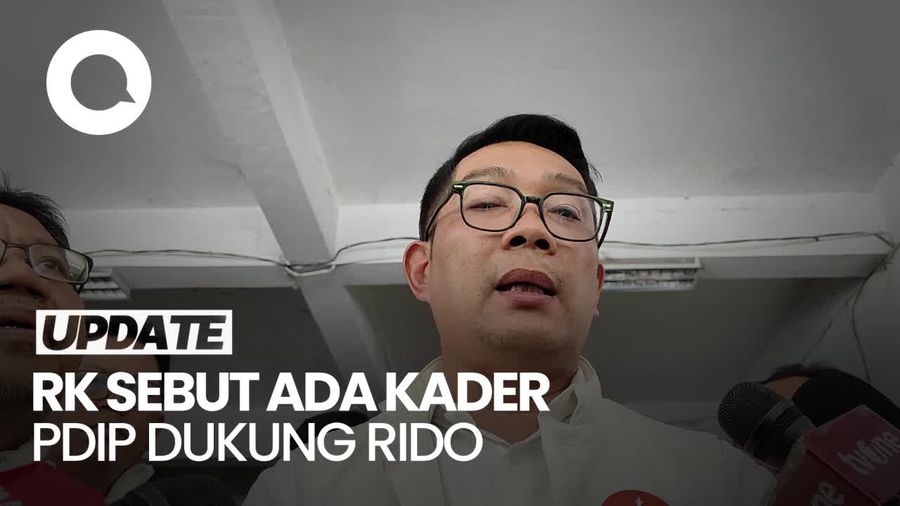 Video Eks Caleg KIM Plus Dukung Pramono, RK: Dari PDIP Juga Ada yang ke Kami