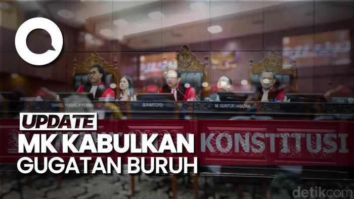 Video: MK Kabulkan Sebagian Gugatan Partai Buruh soal UU Ciptaker