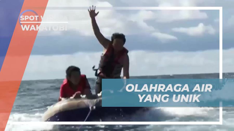 Rasakan Serunya Olahraga Air Unik di Wakatobi