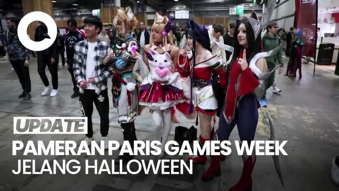 Video: Keseruan Cosplayer Bergaya di Pameran Paris Games Week