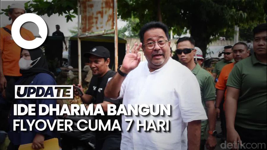 Video Rano Ragukan Ide Dharma Bangun Flyover-Underpass Cuma 7 Hari: Tak Mungkin
