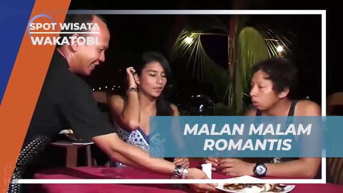 Romantisme Makan Malam di Patuno Resort, Wakatobi