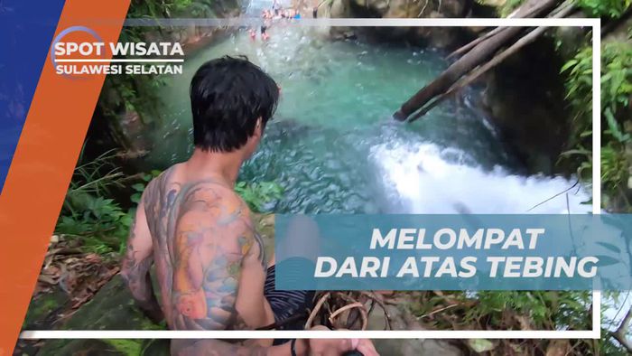 Melompat dari Tebing Bantimurung, Sensasi Adrenalin di Sulawesi Selatan