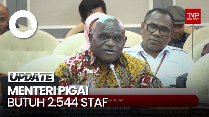 Video Menteri Pigai Butuh 2.544 Staf, Gaji dan Tunjangan Capai Rp 1,2 T