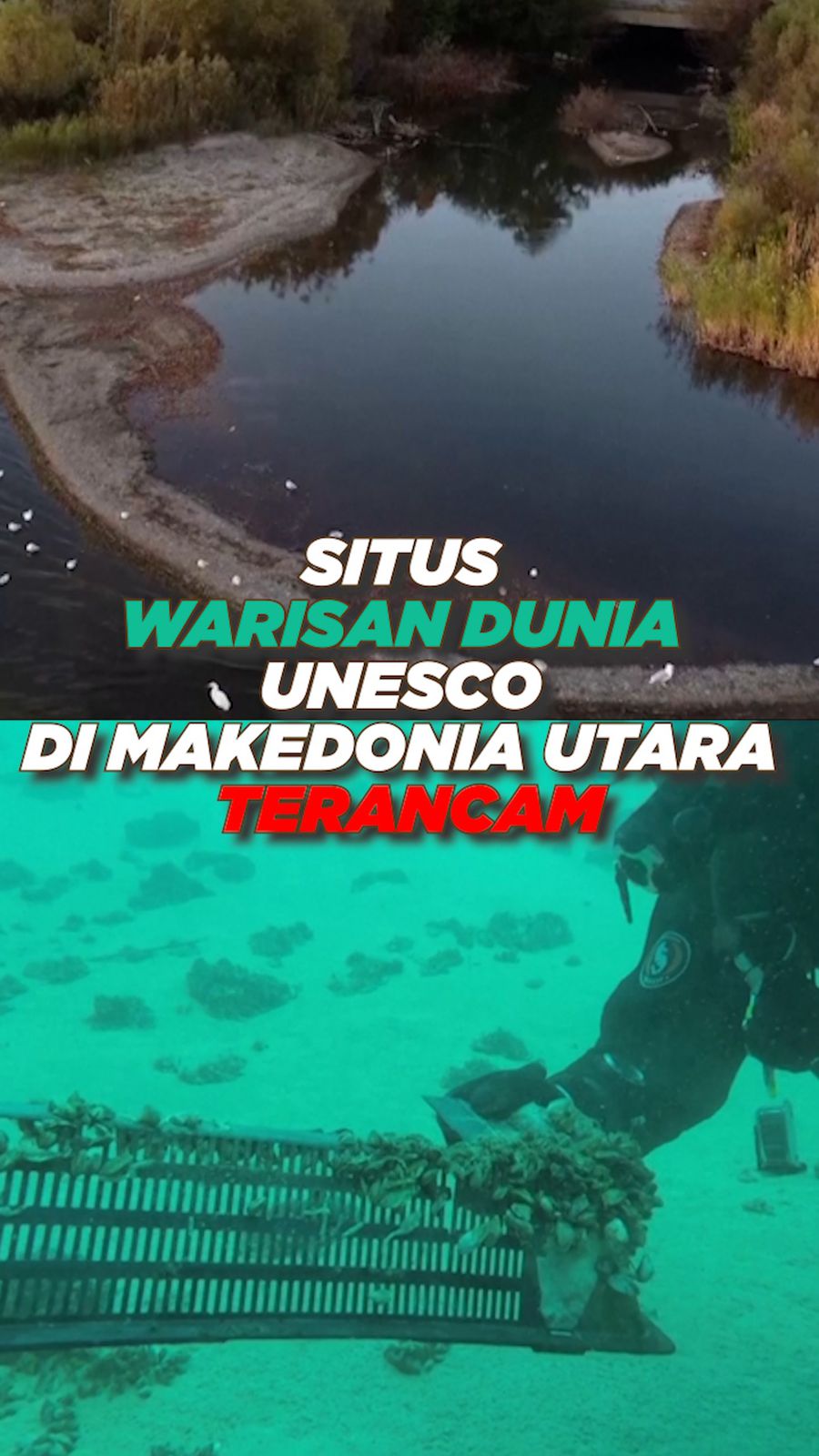 Video: Potret Danau Tertua dan Terdalam di Eropa yang Terancam Polusi
