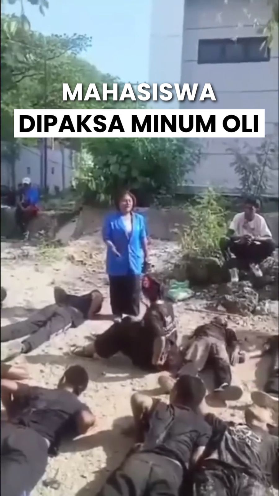 Video: Heboh Maba PNK Dipaksa Minum Oli Oleh Senior, Begini Faktanya