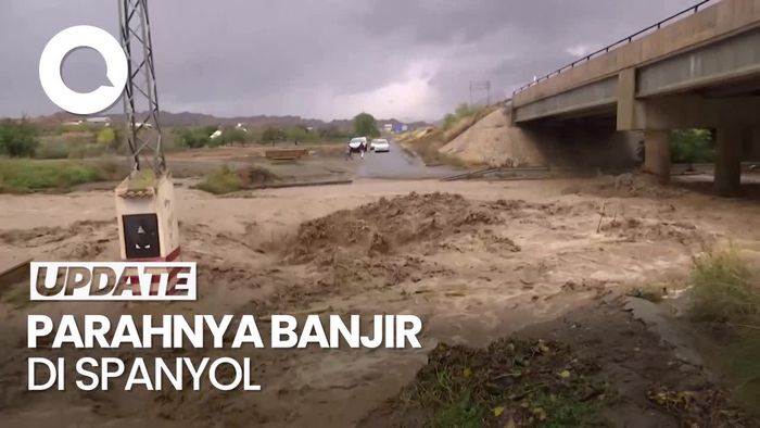 Video: Korban Tewas Akibat Banjir di Spanyol Mencapai 95 Jiwa
