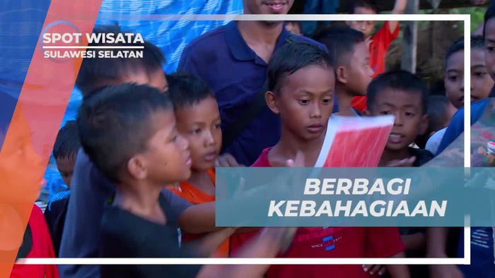Berbagi Kebahagiaan Bersama Anak-Anak Desa Pao di Sulawesi Selatan