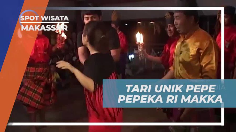 Menyaksikan Tari Pepe-pepeka Ri Makka, Seni Api Khas Makassar