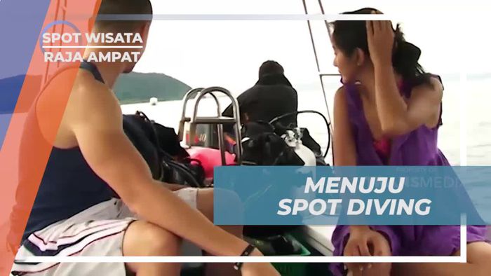 Menuju Spot Diving Eksotis Meos Mansaar di Raja Ampat