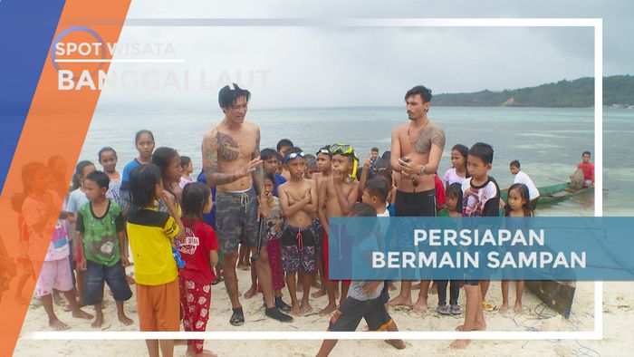 Persiapan Seru Bermain Sampan di Banggai Laut, Sulawesi Tengah
