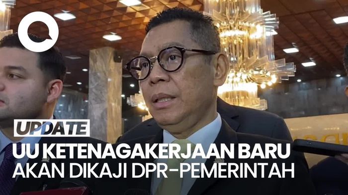 Video: DPR-Pemerintah Akan Kaji Usulan MK tentang UU Ketenagakerjaan Baru