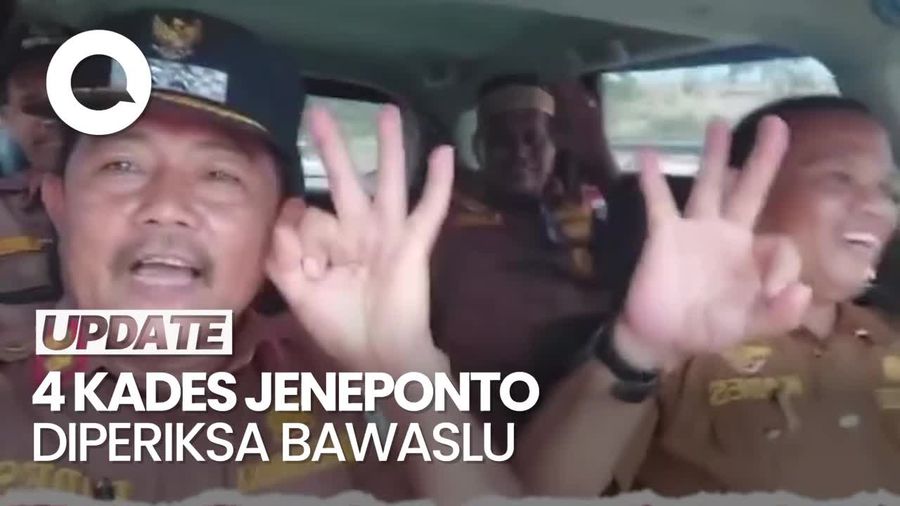 Video Viral 4 Kades Terang-terangan Dukung Paslon di Pilkada Jeneponto