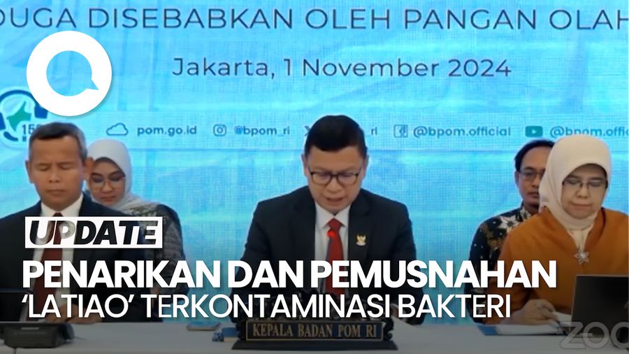 Video: BPOM Tarik Camilan Latiao Asal China yang Terkontaminasi Bakteri