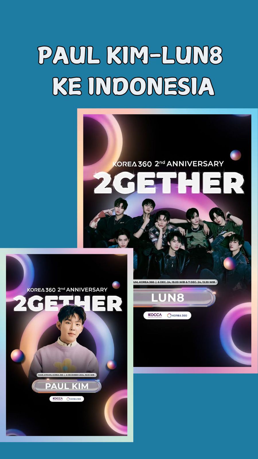 Video: Paul Kim-LUN8 Bakal ke Indonesia Bulan Desember
