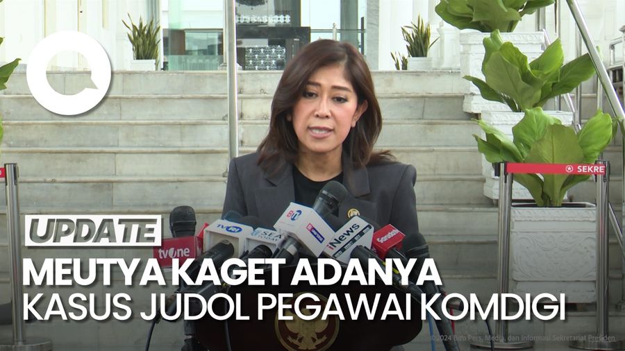 Video Kagetnya Meutya Hafid: Baru Jadi Menteri, Pegawainya Kesandung Judol