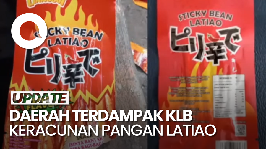 Video: Wilayah RI yang Terdampak KLB Keracunan Pangan Latiao