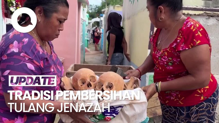 Video: Melihat Tradisi Suku Maya di Meksiko, Bersihkan Tulang Jenazah Kerabat