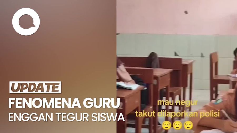  Video Viral Guru Ogah Tegur Siswa-Takut Dipolisikan, Dinas Pendidikan Klarifikasi