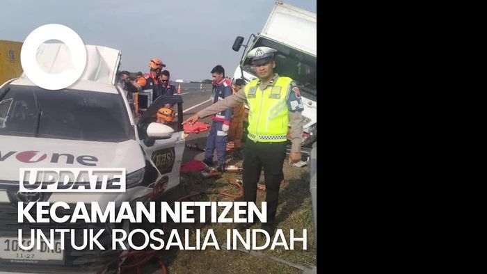 Video: Medsos Rosalia Indah Diserbu Netizen Seusai Sopir Tewaskan 3 Kru TV One