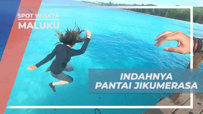 Nikmati Keindahan Alami Pantai Jikumerasa di Maluku yang Menyegarkan