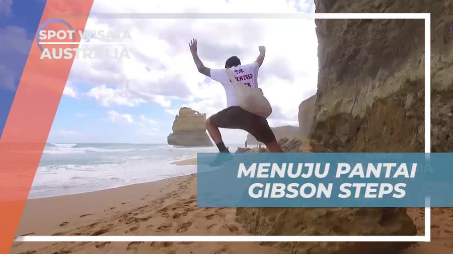 Jelajahi Pasir Putih Pantai Gibson Steps di Australia