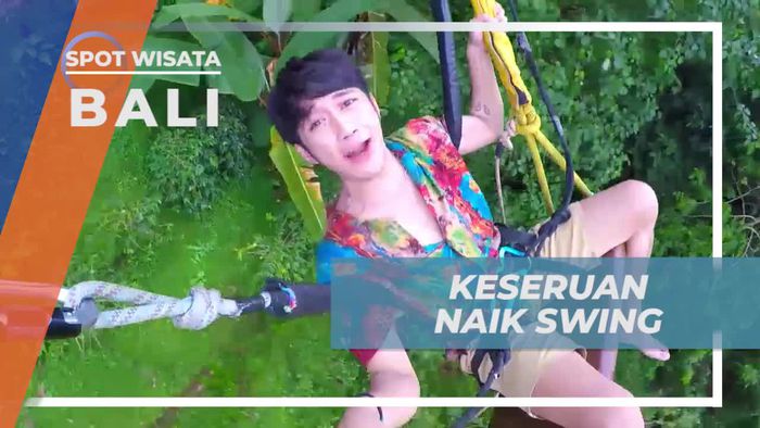 Uji Adrenalin dengan Naik Swing di Atas Tebing Bali