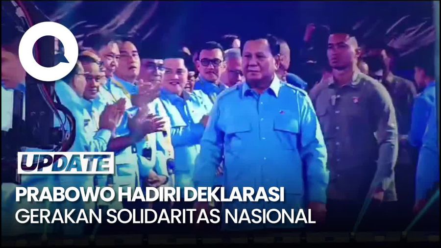 Video: Prabowo-Gibran Hadiri Deklarasi Gerakan Solidaritas Nasional
