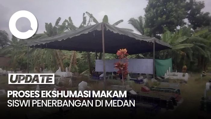 Video: Kata Dokter Setelah Makam Siswi Penerbangan yang Tewas di Medan Dibongkar