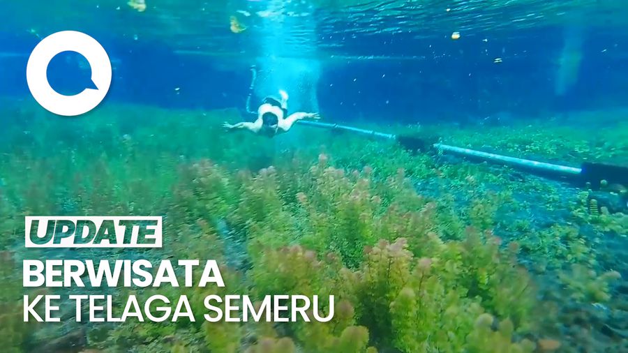 Video: Melepas Penat dan Gerah di Telaga Semeru