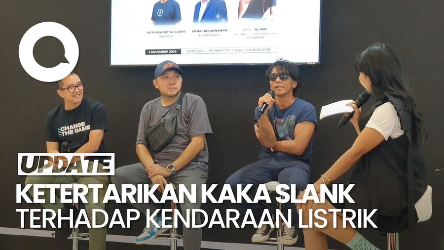 Video: Yang Bikin Kaka Slank Tertarik dengan Kendaraan Listrik