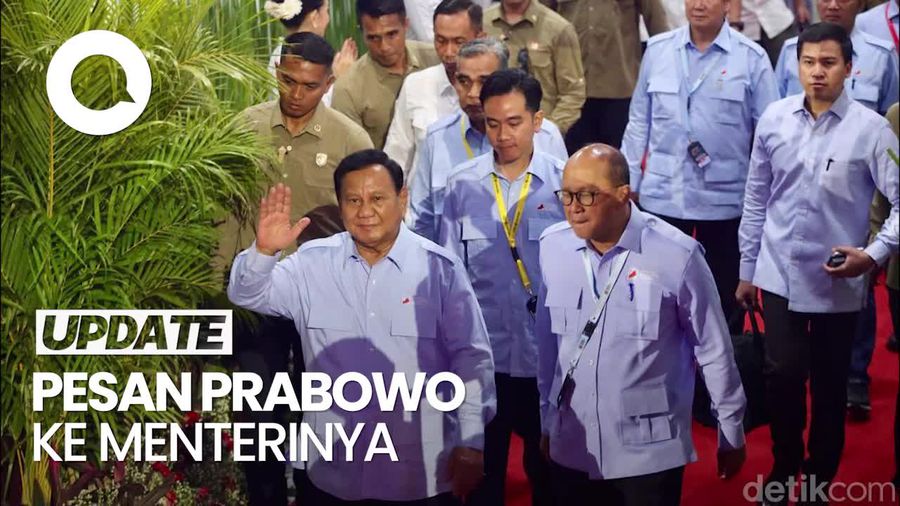 Video Prabowo Pesan ke Menteri: Jangan Terlalu Banyak Anggotamu ke Luar Negeri