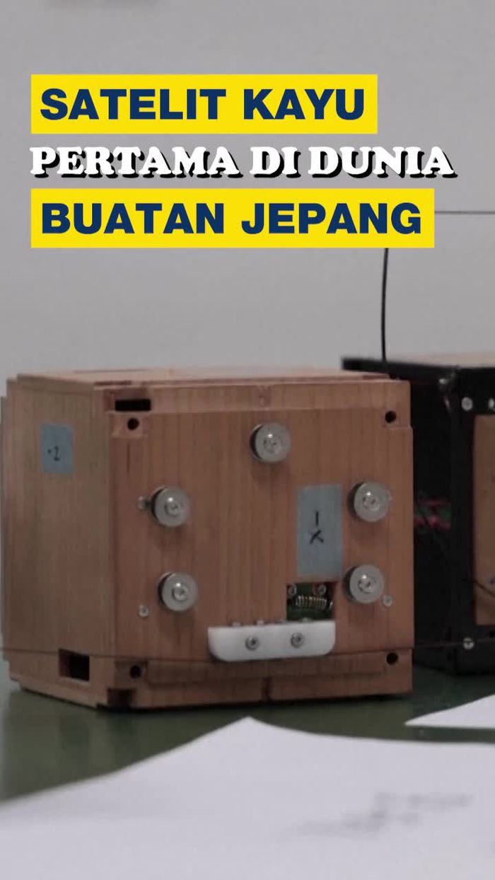 Video: Jepang Siap Luncurkan Satelit Kayu Pertama di Dunia