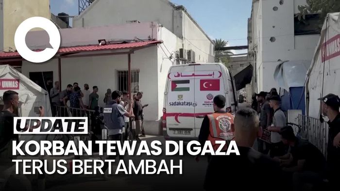 Video: Korban Tewas di Gaza Tembus 43.259 Orang!