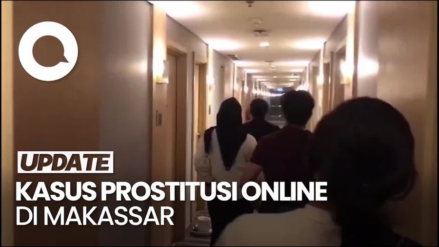 Video: Momen Penggerebekan Muncikari-SPG Prostitusi Online di Makassar