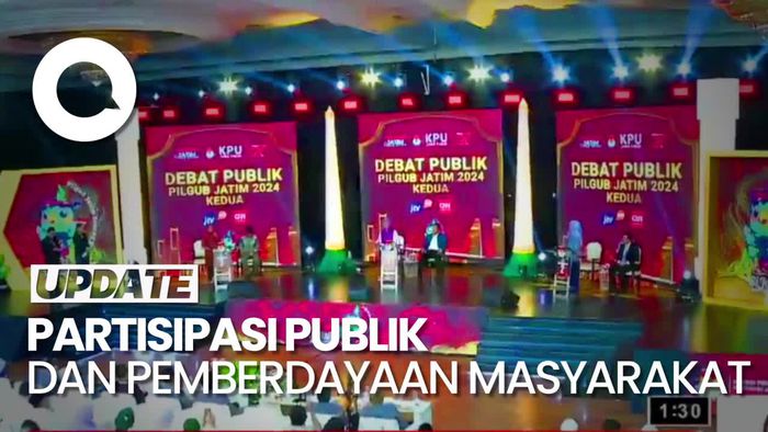 Video 3 Cagub Jatim soal Partisipasi Publik dan Pemberdayaan Masyarakat
